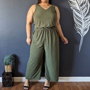 Old Navy Active Breathe On Green Jumpsuit